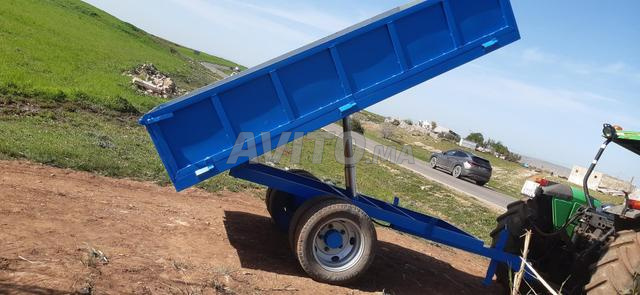 Remorque neuve, travail propre