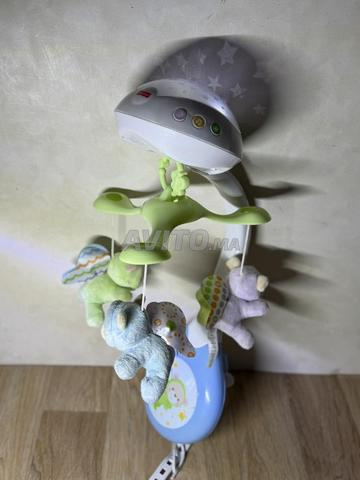 موبايل موسيقي مضيء لسرير الأطفال - 2