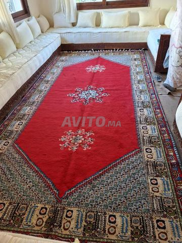 Tapis Rbati Traditionnel pure laine 5m x 2,5m