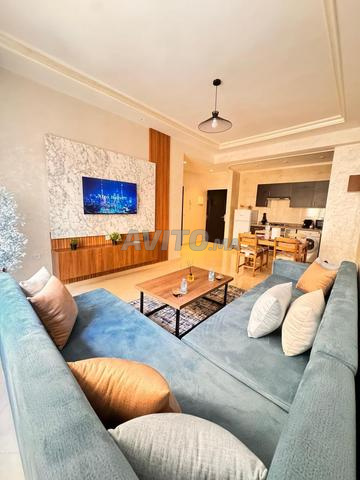 شقق مفروشه للكراء اليومي طنجة قرب محطة القطار 