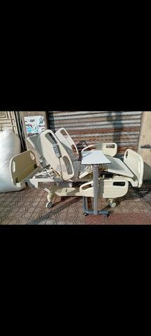 سرير طبي كهربائي مع مرتبة طبية مضادة للقرح - 2