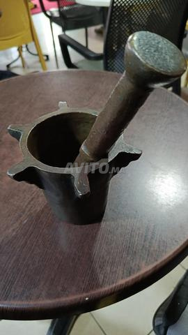 Mortier hexagonal très ancien