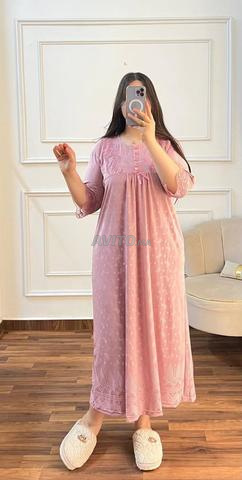 Pyjama long Jacquard )(pyja01) - 2