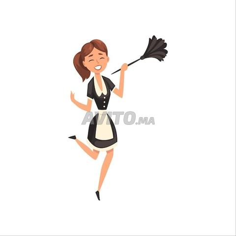 حضانة، مدبرة منزل، مساعدة في الطبخ