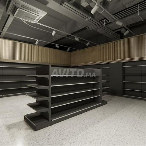 Rayonnage gondole murale - 2