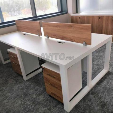Bureau open space bench – qualité professionnelle - 2