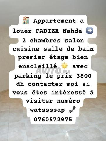 Appartement à louer FADIZA NAHDA 3800 dh