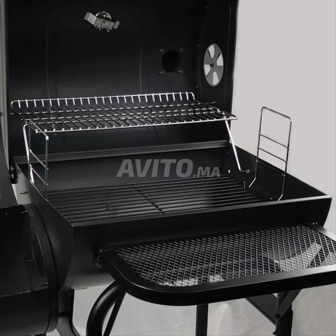 شواية فحم مدخنة مع رماد - 2