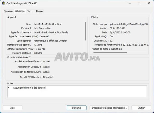 i7 / 11ème Gén - 2