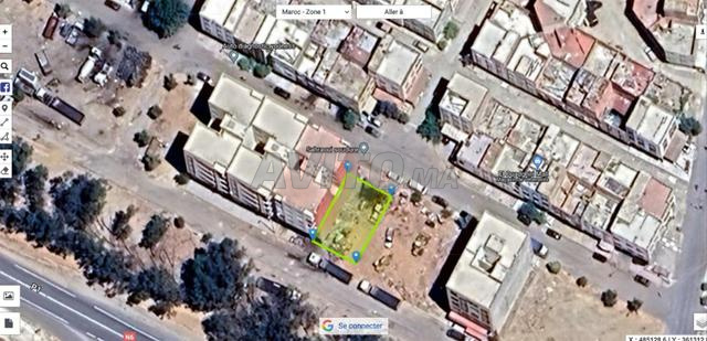 أرض R 4 محفظة مجزأة حي النعيم مكناس