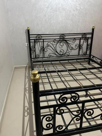 Lit métallique 1,60/2m - 2