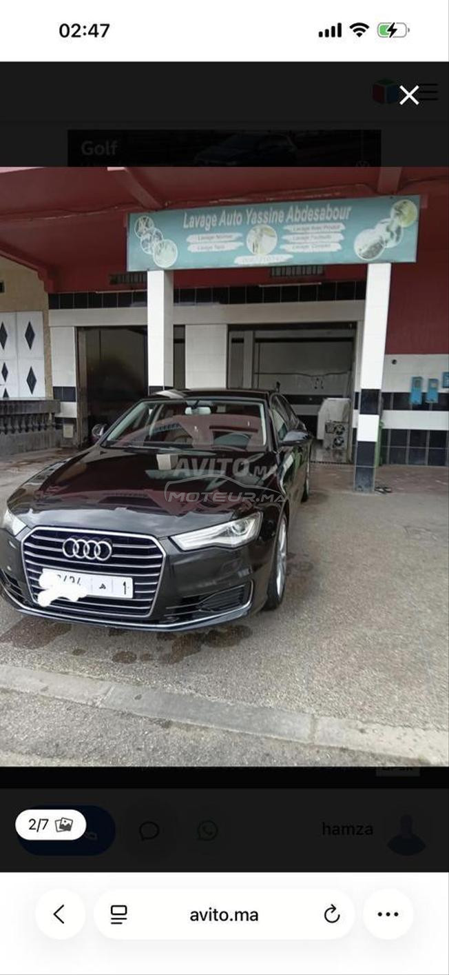 Audi A6 Diesel Automatique 2016 à Kénitra