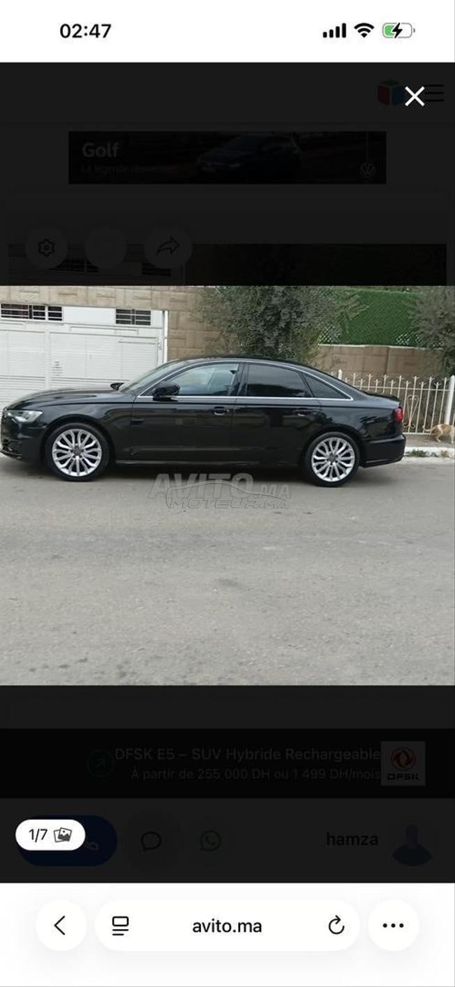 Audi A6 Diesel Automatique 2016 à Kénitra