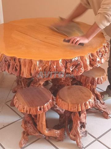 Table en cèdre