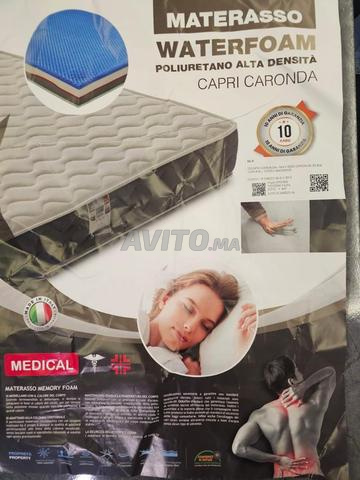 مرتبة طبية 90 200 و قاعدة خشبية - 2