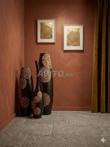 مزهريات 3 قطع