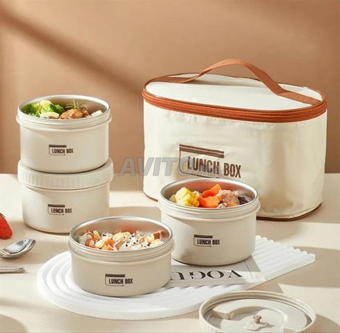 Boîte à lunch 4 boîtes inox - 2