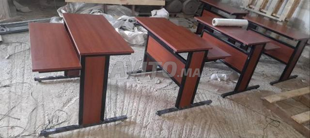 Table scolaire pour classe/vestiaire - 2