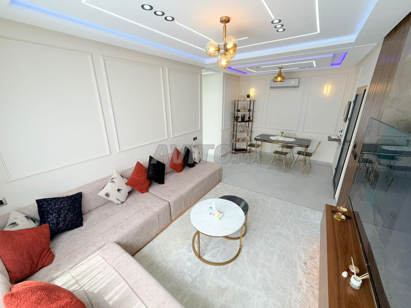 Idéal appartement meublé à louer à Mesnana Golf