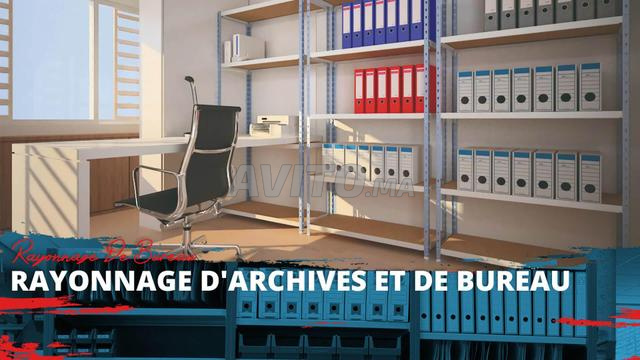 Rayonnage léger archives & dossiers suspendus