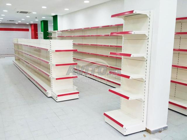 أرفف و تجهيزات للمحلات