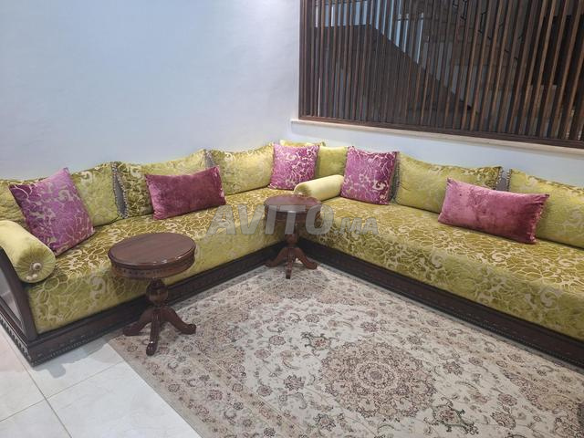 بيع صالون مغربي بحالة جيدة جداً - 2