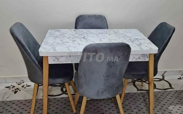 غرفة طعام 4 كراسي عصرية 🎀🎀 - 2