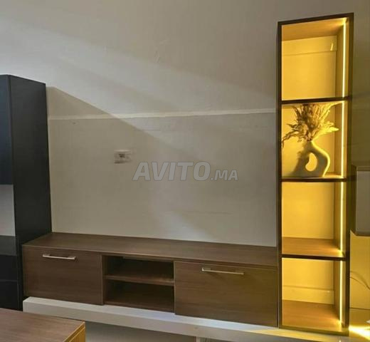 Meuble TV niche LED - 2