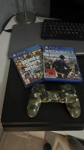 PS4 Manette 2 jeux - 2