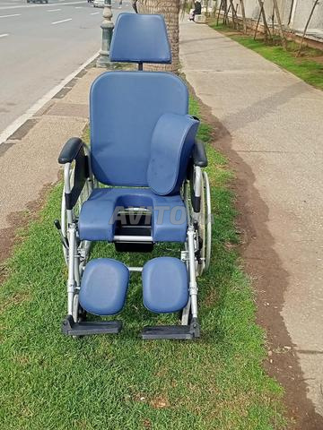 كرسي متحرك طبي... مرحاض مدمج - 2