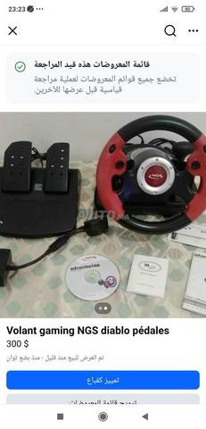 Volant de course Diablo PS2 - 2