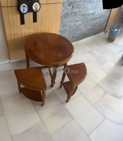 طاولة مع 4 طاولات صغيرة من إيطاليا - 2