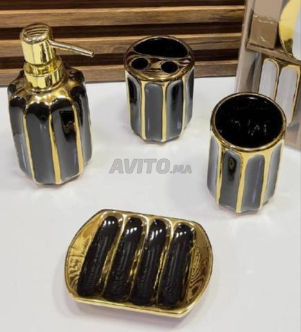 أكسسوارات الحمام عبوة سيراميك حامل صابون - 2