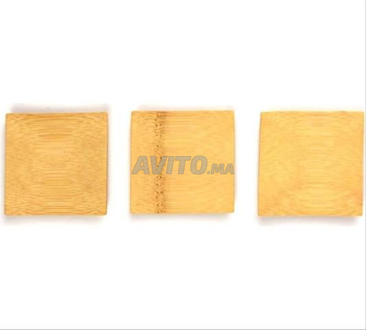 Petites assiettes en bambou - 2
