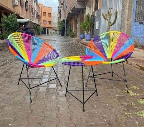 Pack 2 chaises et table - 2