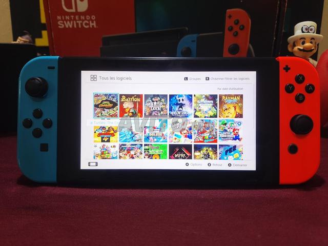 Nintendo Switch V2 Flachée 128G pleine de jeux - 2