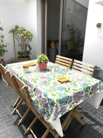 استوديو مفروش 58م2 الطابق السادس كراج تراس 18م2 كوتيي