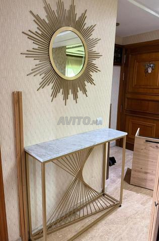 طاولة كونسول مع مرآة - 2