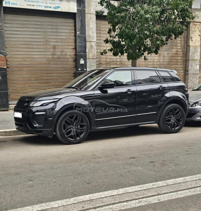 range rover évoque dynamique noir 2018