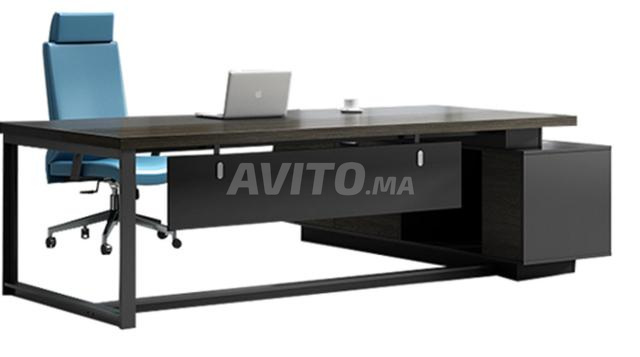 مكتب خشبي - MDF بتصميم ممتاز - 2