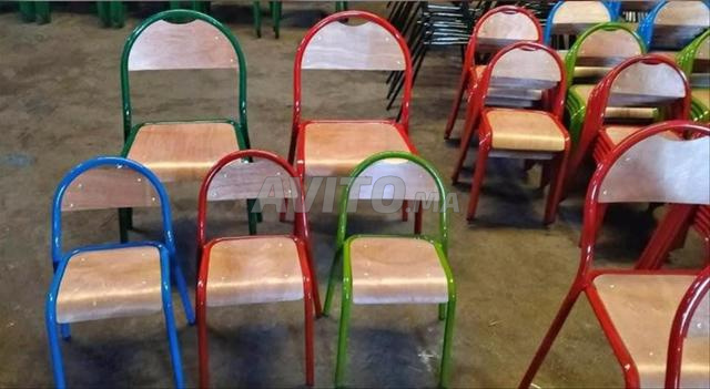 Mobilier scolaire/chaise/table/tabouret/banc/lit - 2