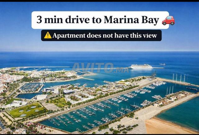 شقة مقسمة إلى استوديوين على بعد دقيقتين من المارينا