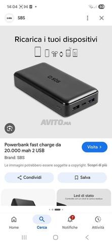 Powerbank 20000MAH bonne marque SBS