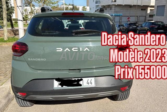 Dacia Sandero Diesel Manuelle 2023 à Tétouan