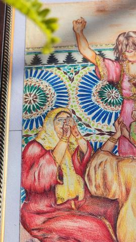 Tableau marocain - Inspiration zellige & riad - 2