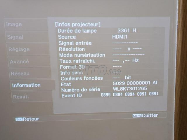 جهاز عرض سينما منزلية / ألعاب Epson EH-TW5350 - 2