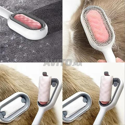 مشط تنظيف وإزالة شعر الحيوانات الأليفة - 2