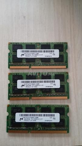 RAM 12 GB DDR3 ( 4 gb x 4 gb x 4 gb ) - 2
