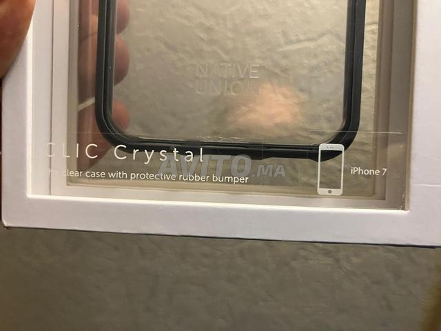 100 Coques transparente iPhone 7 neuve en boîte