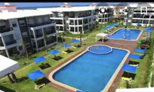 Appartement 85m² vue piscine – plage à pied